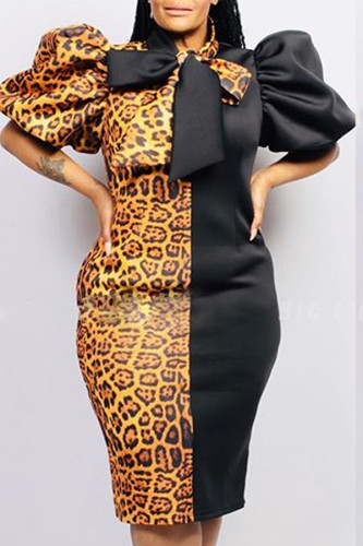 Nylon preto moda adulto senhora rua cachecol gola patchwork impressão assimétrica contraste cor costura plus size