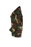 Camo Casual Turndown Collar Single Breasted Blends Coat(Without Belt)